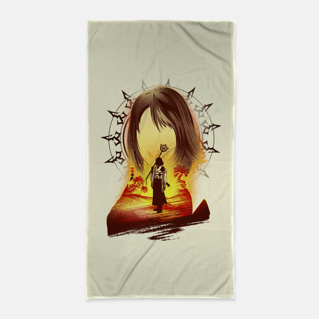 Summoner Of Spira-none beach towel-hypertwenty