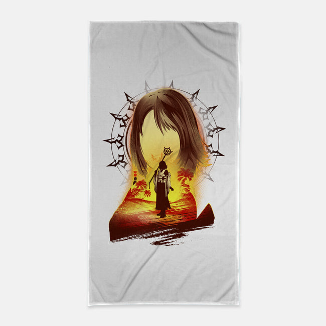 Summoner Of Spira-none beach towel-hypertwenty