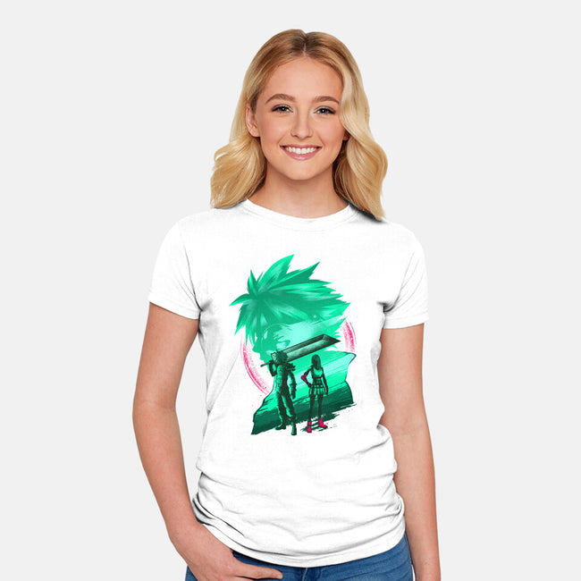 Ex Soldier X Avalanche-womens fitted tee-hypertwenty
