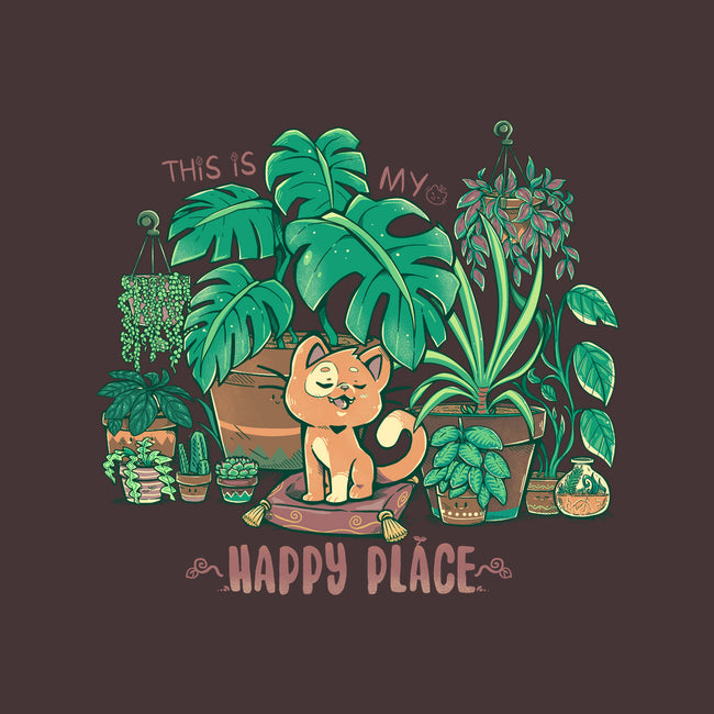 In My Happy Place-womens off shoulder tee-TechraNova