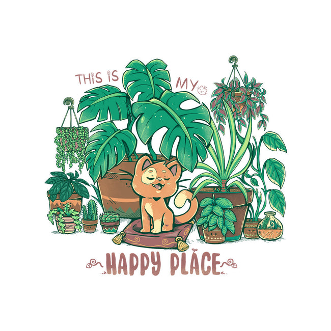 In My Happy Place-unisex kitchen apron-TechraNova