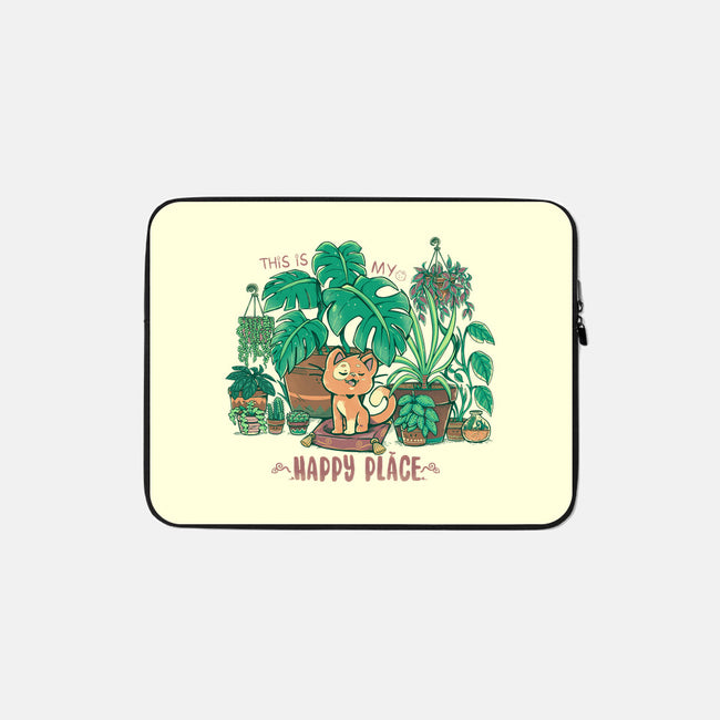 In My Happy Place-none zippered laptop sleeve-TechraNova