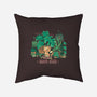 In My Happy Place-none removable cover throw pillow-TechraNova