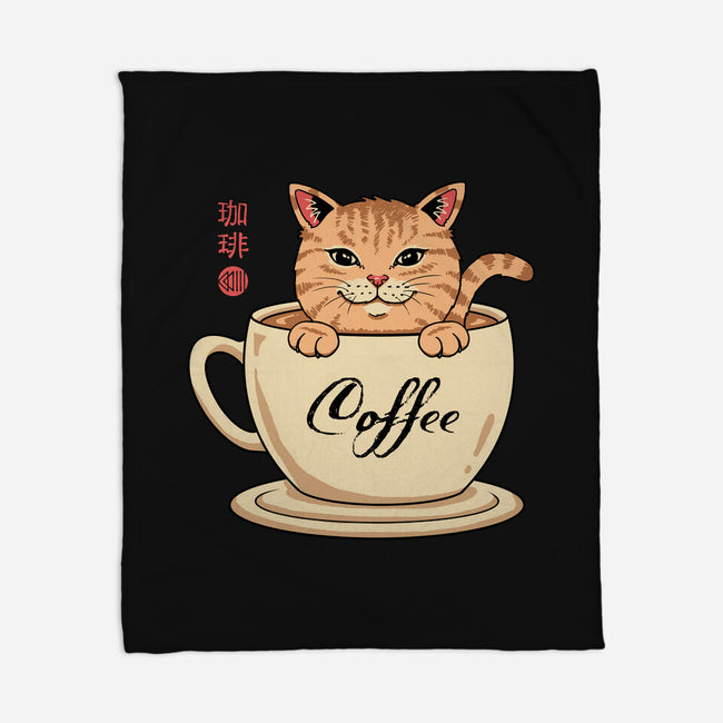 Nekoffee-none fleece blanket-vp021