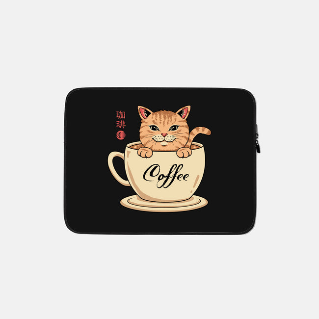 Nekoffee-none zippered laptop sleeve-vp021