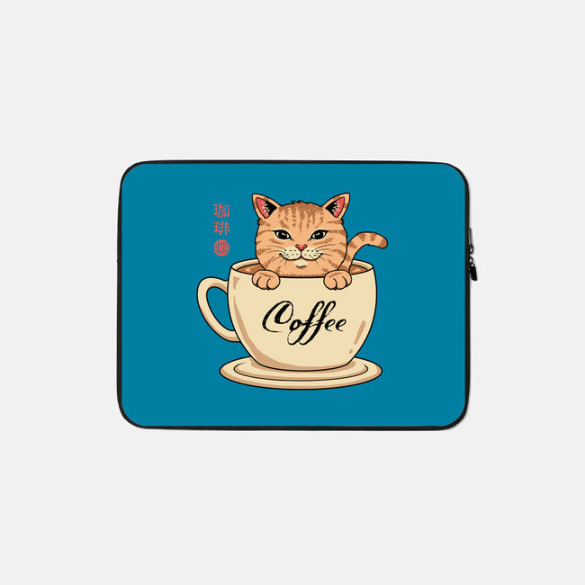 Nekoffee-none zippered laptop sleeve-vp021
