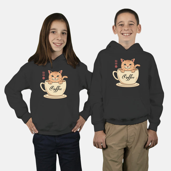 Nekoffee-youth pullover sweatshirt-vp021