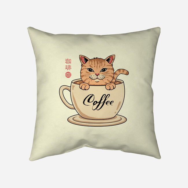 Nekoffee-none removable cover w insert throw pillow-vp021