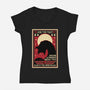 Fear Is The Mind Killer-womens v-neck tee-jrberger