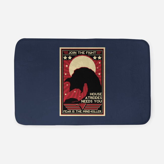 Fear Is The Mind Killer-none memory foam bath mat-jrberger