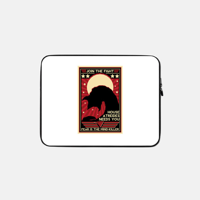 Fear Is The Mind Killer-none zippered laptop sleeve-jrberger