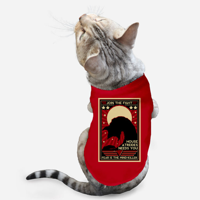 Fear Is The Mind Killer-cat basic pet tank-jrberger