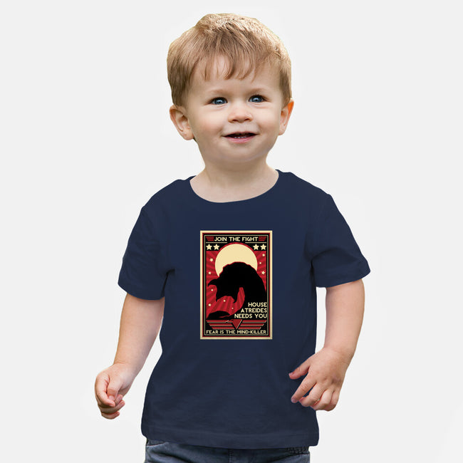 Fear Is The Mind Killer-baby basic tee-jrberger
