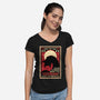 Fear Is The Mind Killer-womens v-neck tee-jrberger