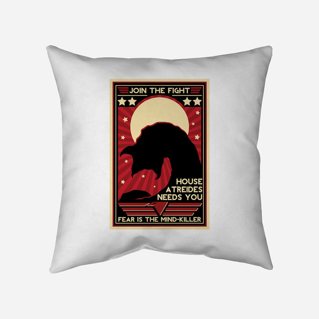 Fear Is The Mind Killer-none removable cover throw pillow-jrberger