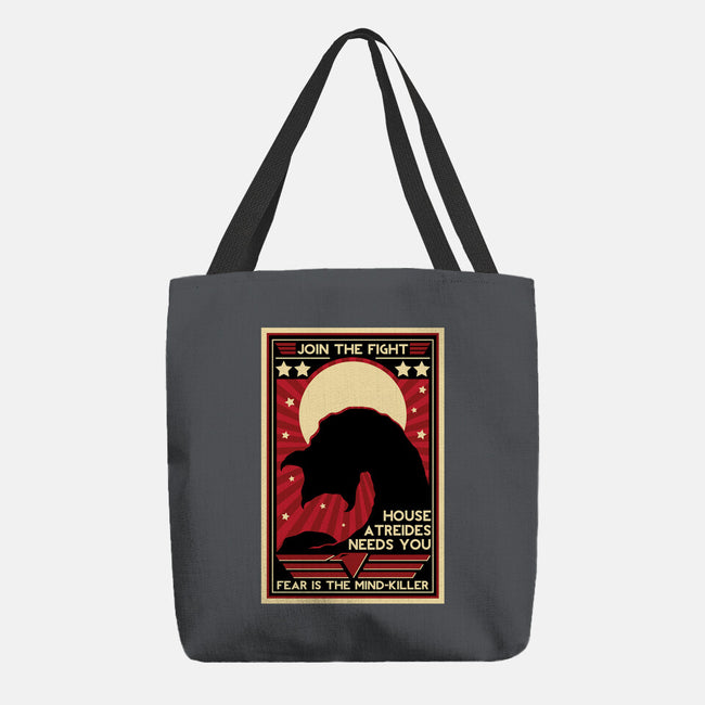 Fear Is The Mind Killer-none basic tote-jrberger