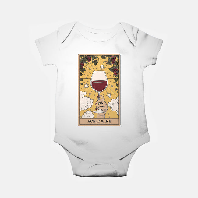 Ace of Wine-baby basic onesie-Thiago Correa