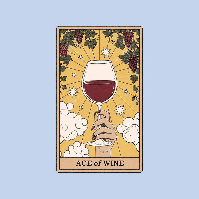 Ace of Wine-none glossy sticker-Thiago Correa