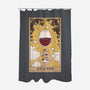 Ace of Wine-none polyester shower curtain-Thiago Correa