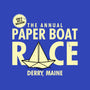The Annual Paper Boat Race-none drawstring bag-Boggs Nicolas