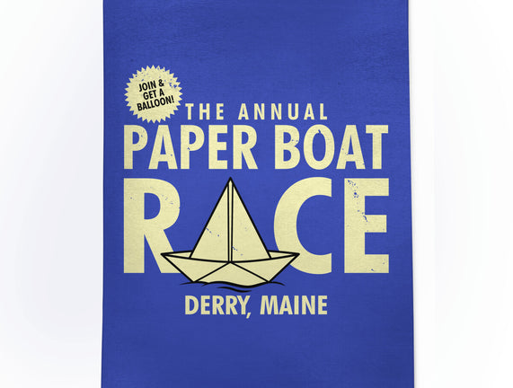 The Annual Paper Boat Race