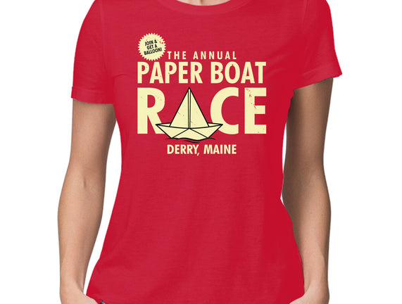 The Annual Paper Boat Race