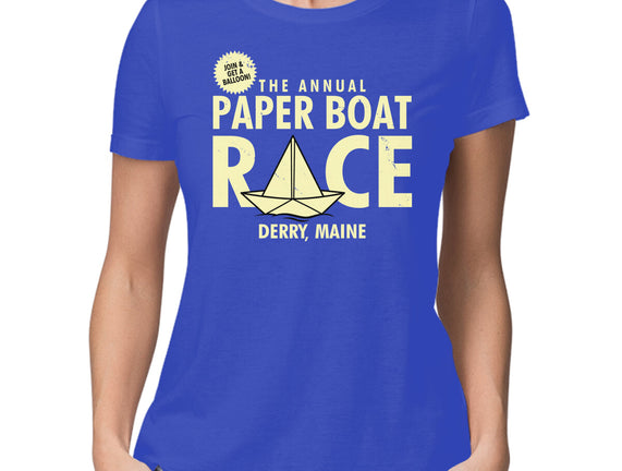 The Annual Paper Boat Race