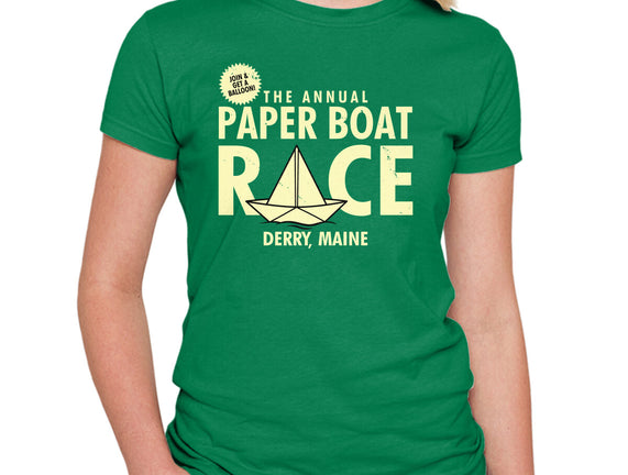 The Annual Paper Boat Race