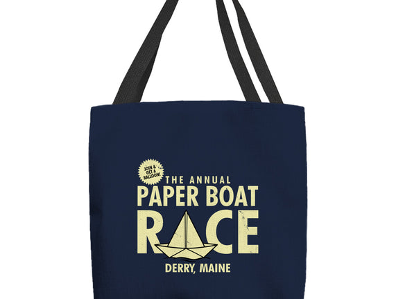 The Annual Paper Boat Race