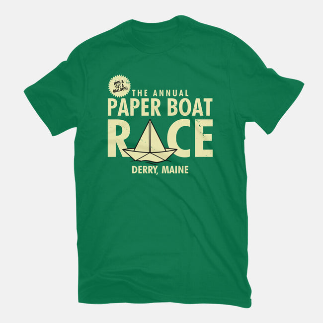 The Annual Paper Boat Race-mens premium tee-Boggs Nicolas