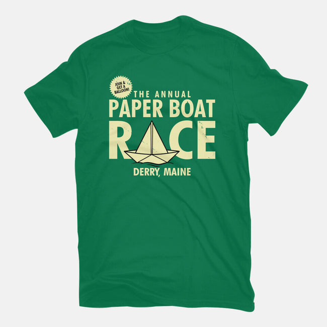 The Annual Paper Boat Race-mens heavyweight tee-Boggs Nicolas