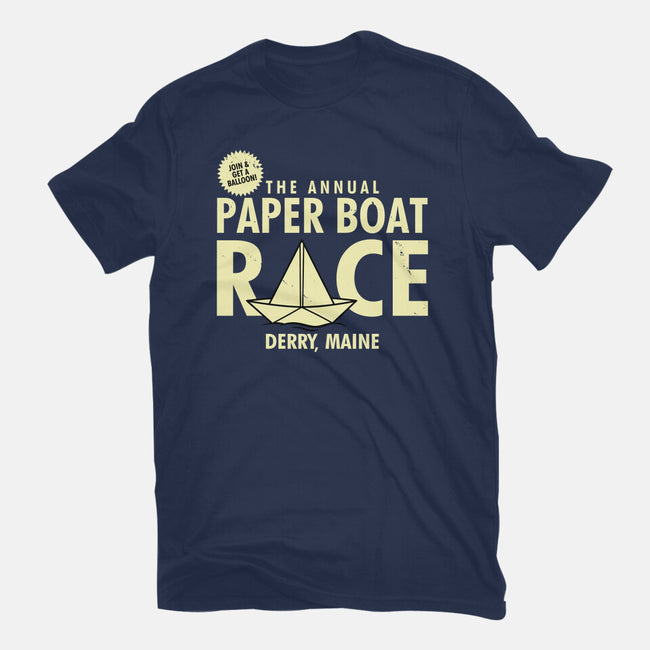 The Annual Paper Boat Race-mens heavyweight tee-Boggs Nicolas