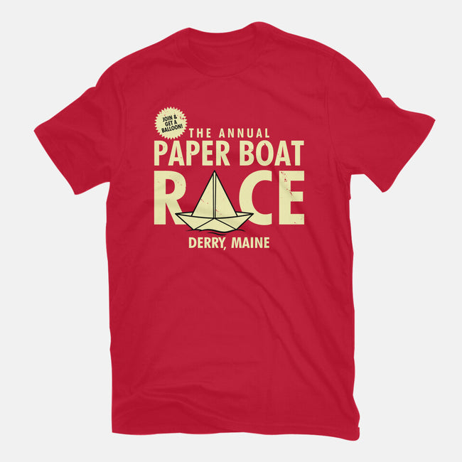 The Annual Paper Boat Race-mens heavyweight tee-Boggs Nicolas