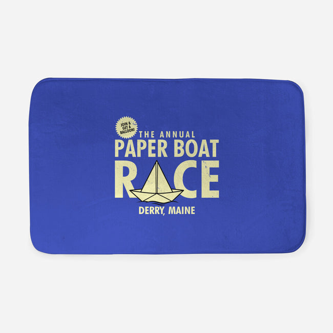 The Annual Paper Boat Race-none memory foam bath mat-Boggs Nicolas