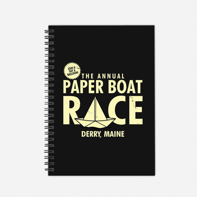 The Annual Paper Boat Race-none dot grid notebook-Boggs Nicolas