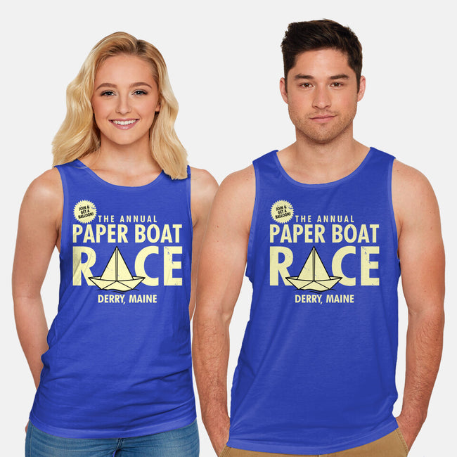 The Annual Paper Boat Race-unisex basic tank-Boggs Nicolas