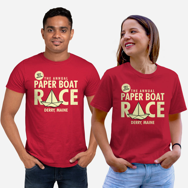 The Annual Paper Boat Race-unisex basic tee-Boggs Nicolas