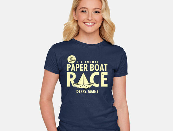 The Annual Paper Boat Race