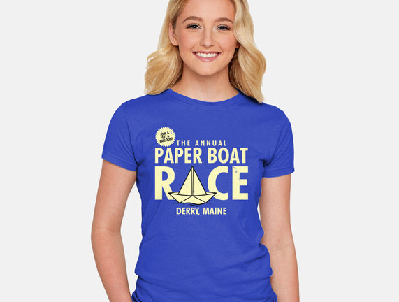 The Annual Paper Boat Race
