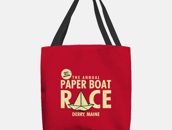 The Annual Paper Boat Race