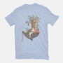 Library Island-mens heavyweight tee-Disha Lu