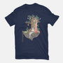 Library Island-mens heavyweight tee-Disha Lu