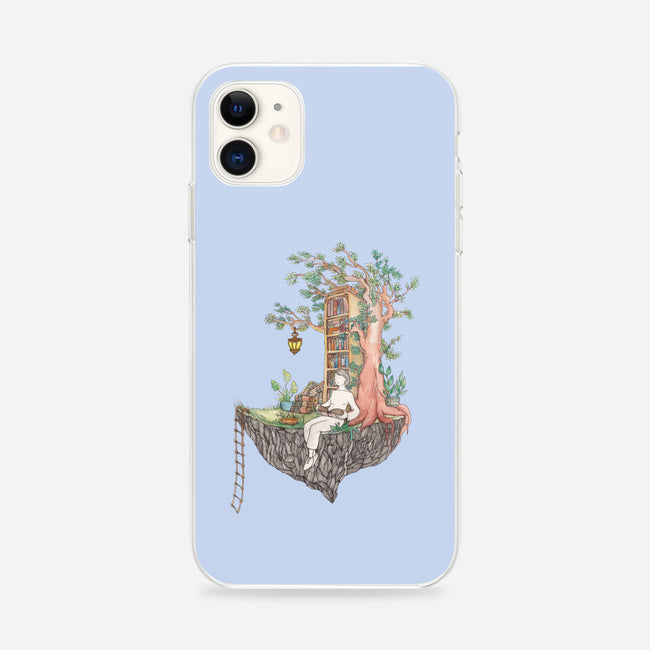 Library Island-iphone snap phone case-Disha Lu