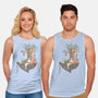 Library Island-unisex basic tank-Disha Lu