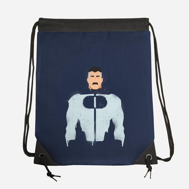 Omniman-none drawstring bag-Ursulalopez