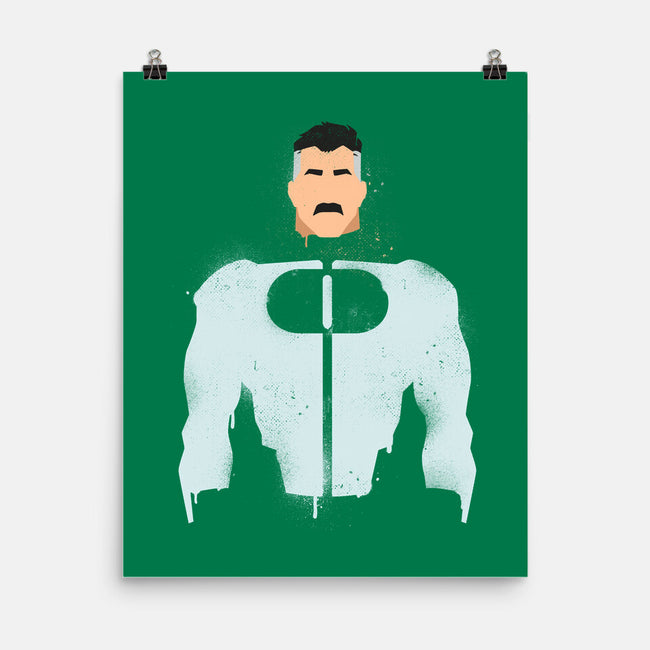 Omniman-none matte poster-Ursulalopez