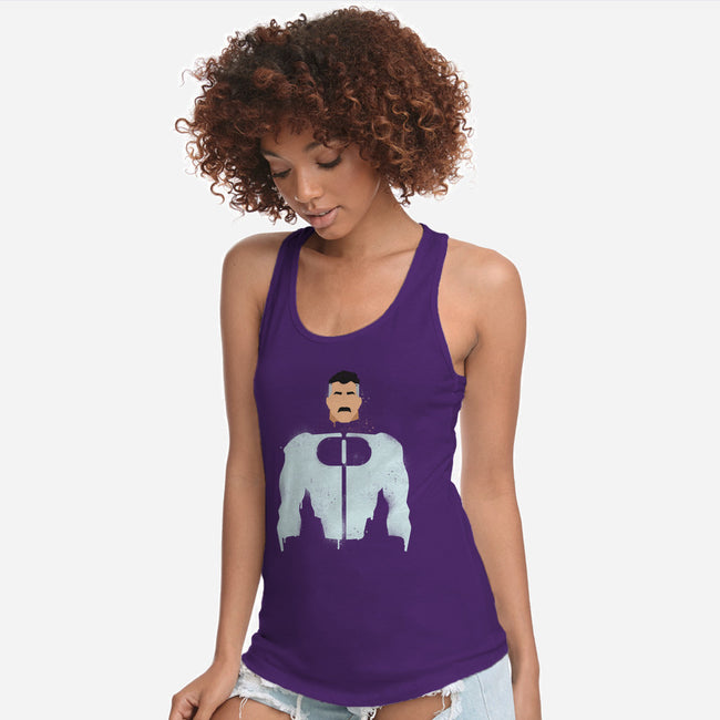 Omniman-womens racerback tank-Ursulalopez