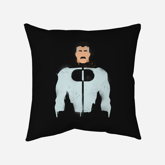 Omniman-none removable cover w insert throw pillow-Ursulalopez