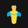 Invincible-none removable cover w insert throw pillow-Ursulalopez