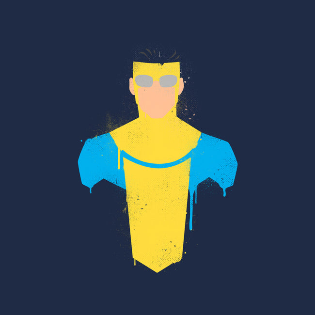 Invincible-none removable cover w insert throw pillow-Ursulalopez